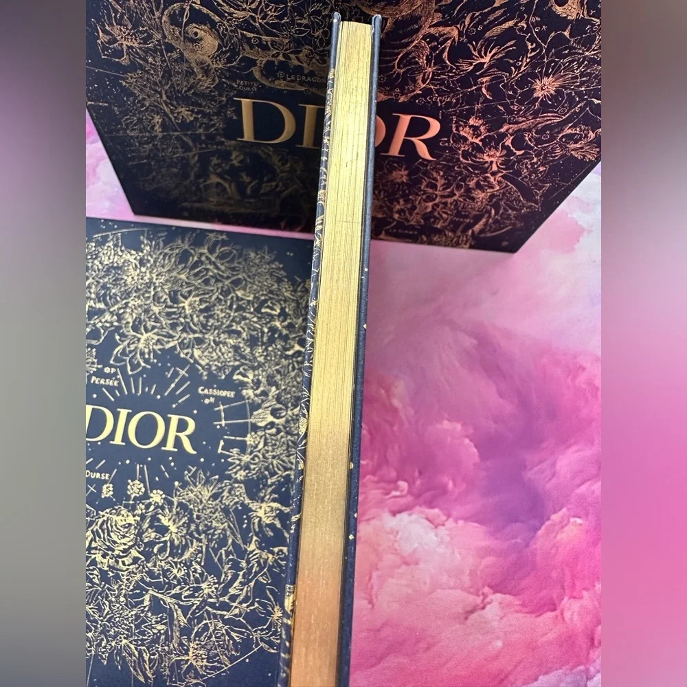 Limited Edition Celestial Notebook with Bag (NIB; Navy/Gold; 7x5 inches)